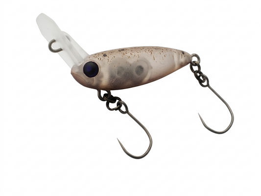 Rodio Craft USSA XS #14 Wobbler, bunter Köder für Raubfische, detailreiche Oberfläche, zum Angeln.