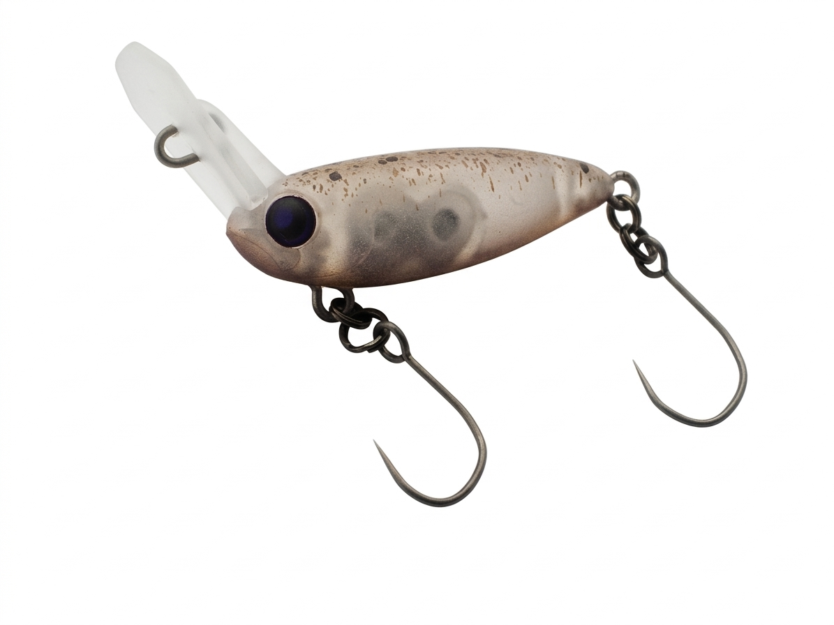 Rodio Craft USSA XS #14 Wobbler, bunter Köder für Raubfische, detailreiche Oberfläche, zum Angeln.