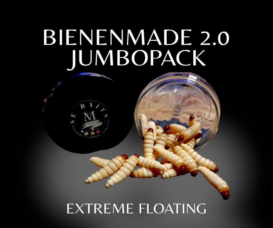 SE-BAITS MG MAGGY EXTREME FLOATING Bienenmaggot 2.0 Jumbo Box