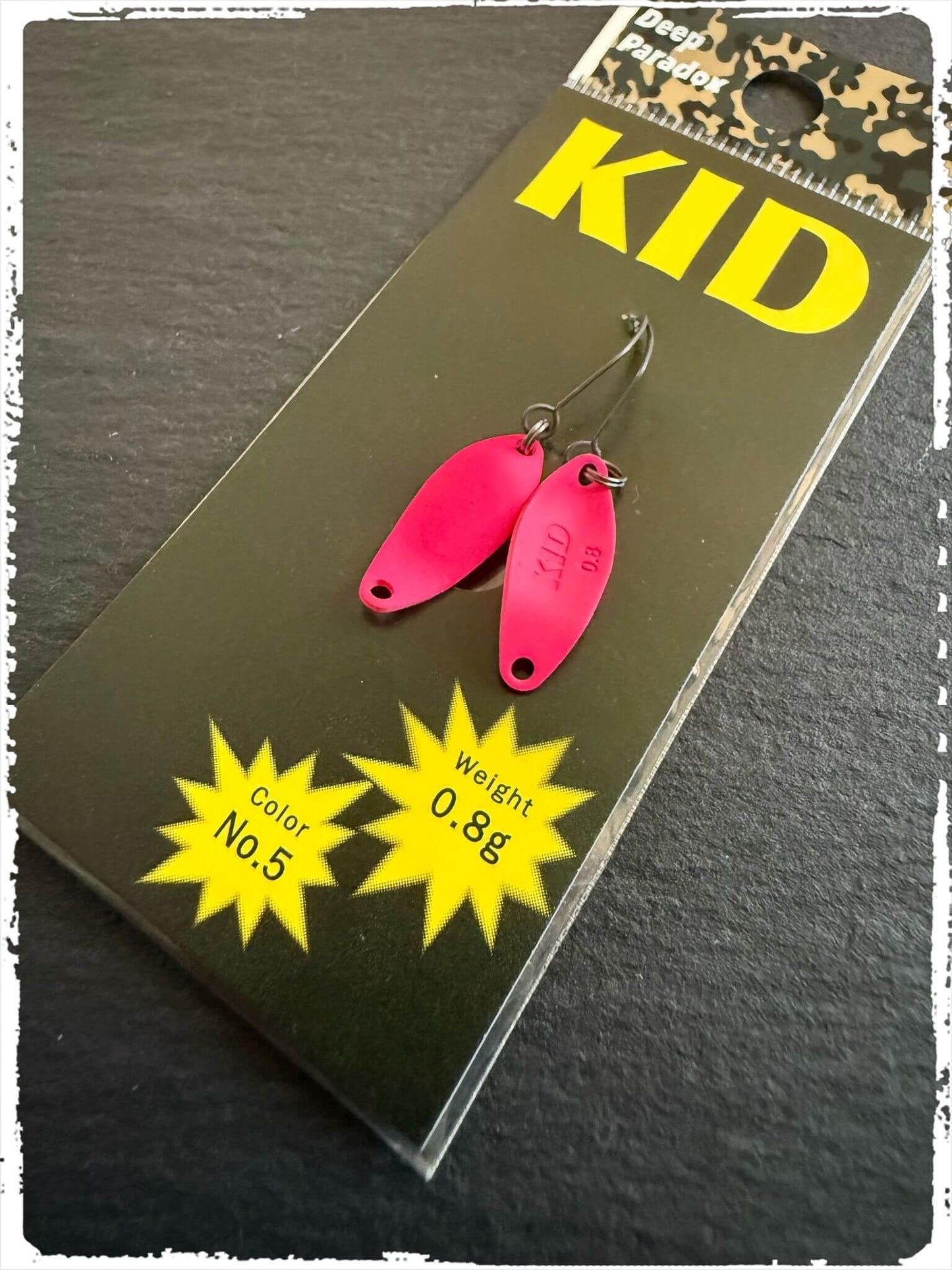 DEEP Paradox – Kid Spoon #05 Fluorescent Pink Forellenköder