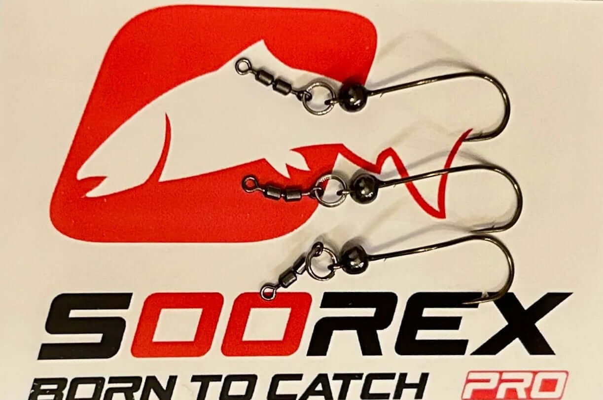 Hooks Spezial Haken mit Widerhaken 3er Set