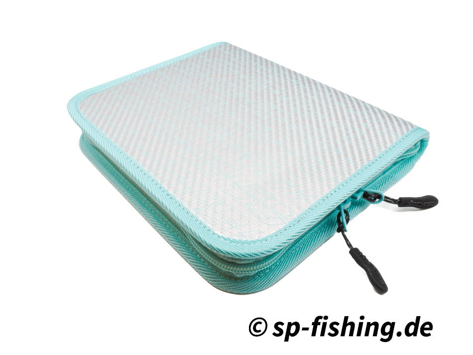 Сумка-кошелек Rodio Craft Spoon XL - серебристо-бирюзовый