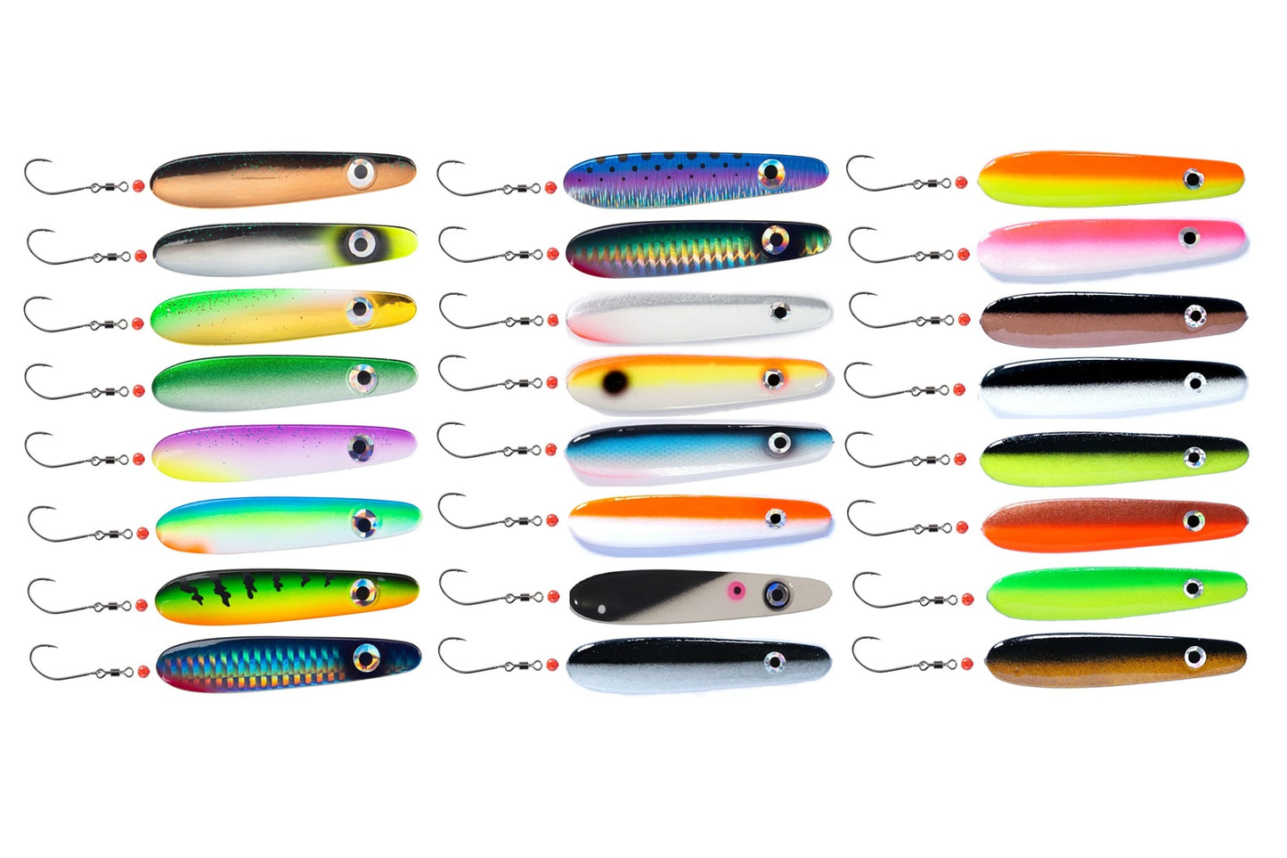 Troutwerk Inlineblinker 22g Meerforellenblinker, silber, 7,4 cm, für Meerforellen, Angelzubehör, Köder