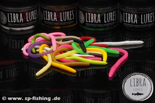 LIBRA LURES FLEX WORM 95mm Aroma Käse - SP-Fishing