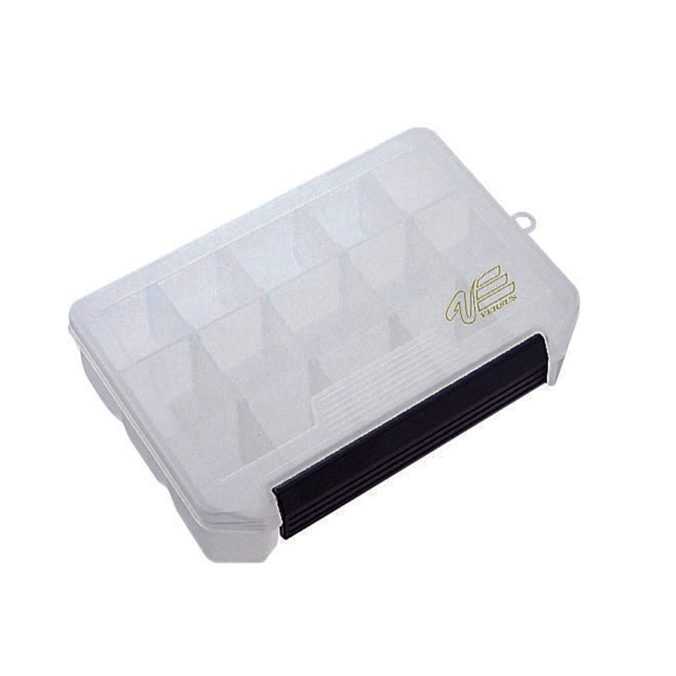 Meiho VS-3010 ND Tacklebox mit klarem Deckel, robustes Angelköder- und Anglerzubehör-Organizer, wasserdicht und stabil