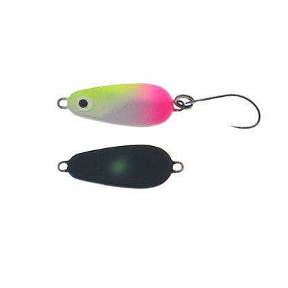 Silberne Bullshark Löffel 3g von Perfect-Fishing, Angelköder mit schlankem Design und glänzender Oberfläche für Angelfischen