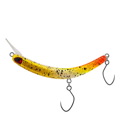 PROBAITS Tumbling Banana Wobbler – Forellen Crankbait Overhead Lip-Crank 12er SET