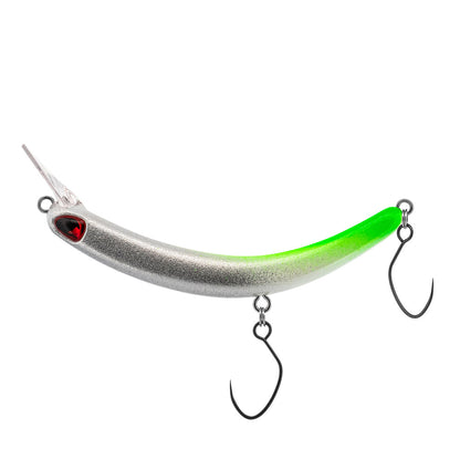 PROBAITS Tumbling Banana Wobbler – Forellen Crankbait Overhead Lip-Crank 12er SET