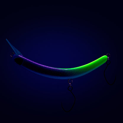 PROBAITS Tumbling Banana Wobbler – Forellen Crankbait Overhead Lip-Crank 10275