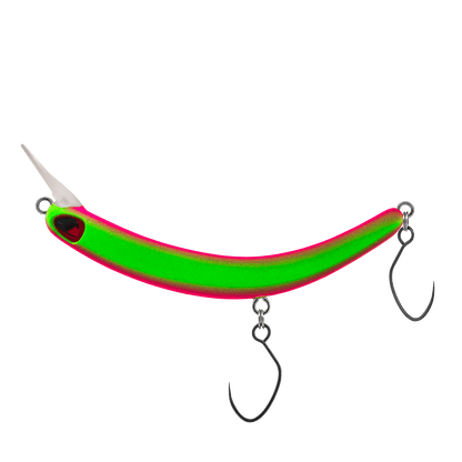 PROBAITS Tumbling Banana Wobbler – Forellen Crankbait Overhead Lip-Crank 10314