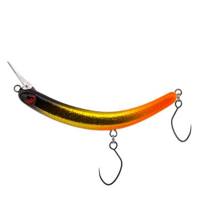 PROBAITS Tumbling Banana Wobbler – Forellen Crankbait Overhead Lip-Crank 10318