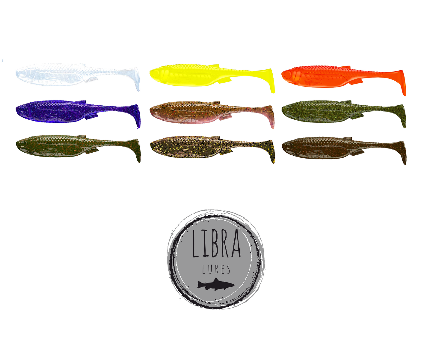 LIBRA LURES PREDATOR SERIES KRAKEN SHAD