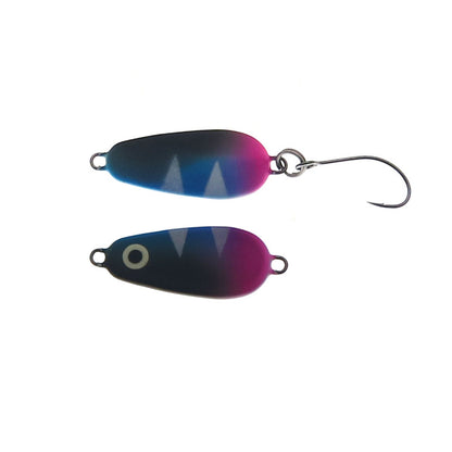 Bullsher Spoon 3g Angelköder von Perfect-Fishing, leichtes, kugelförmiges Angelblei mit silberner Oberfläche und 3g Gewicht.
