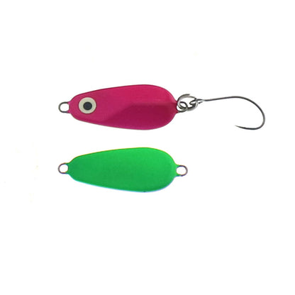 Perfekter Angelhaken Bullshark Spoon 3g von Perfect-Fishing, silberfarbener Löffel zum Angeln, detaillierte Sicht auf den Köder