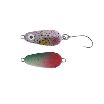 Perfekte Angel-Löffel Bullshark Spoon 3g von Perfect-Fishing, zeigt den silbernen Angelköder mit glänzender Oberfläche.
