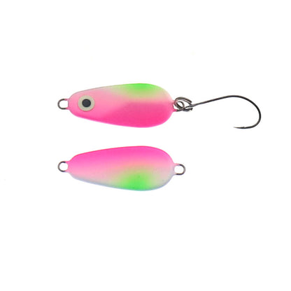 Perfekter Angelhaken Bullshark Spoon 3g von Perfect-Fishing, silberfarben, mit glänzender Oberfläche, für Raubfisch-Angeln
