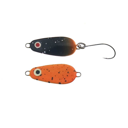 Perfekter Angelhaken Bullshark Spoon 3g von Perfect-Fishing, glänzender Löffel zum Angeln, detailreiche Aufnahme