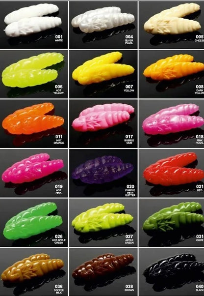 LIBRA LURES LARGO Forellen Gummiköder Auftreibend mit Aroma