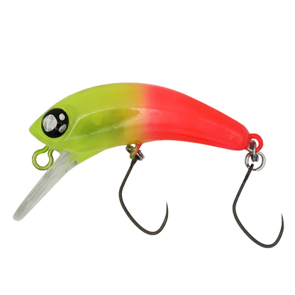 Rob Lure Berbie Mama SS Wobbler in leuchtendem Design, perfekt zum Angeln für Raubfische, mit detailreicher Oberfläche.