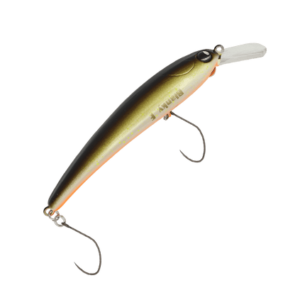 ROB Lure Blanky 65F EM07 wobbler in vibrant colors, showcasing its realistic design and detailed finish for fishing.