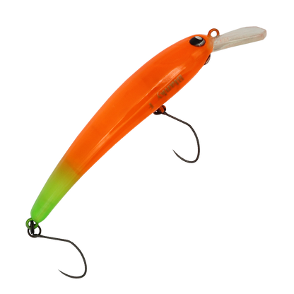 Rob Lure Blanky 65F FA05 Wobbler in leuchtender Farbe mit scharfen Haken, perfekt für Raubfischangeln.