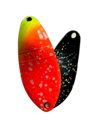 Silberner Angler´z System Antem Dohna Spoon Angelköder für den Fischfang, Detailaufnahme des Köders.