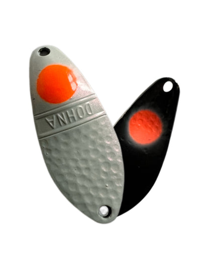 Angler´z System Antem Dohna DDG 2022-22 spoon showcasing a sleek design and vibrant color pattern for fishing enthusiasts.