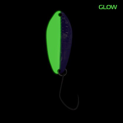 Angler´z System Antem Dohna EM12 Glow Angelköder Spoon, 25g, leuchtendes Angelzubehör auf dem Bild