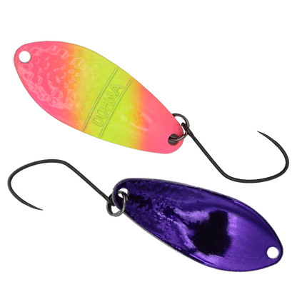 Angler´z System Antem Dohna EM21 Spoon, 25g, silberfarbener Angelblei für Süßwasserangeln, liegt auf Wasseroberfläche