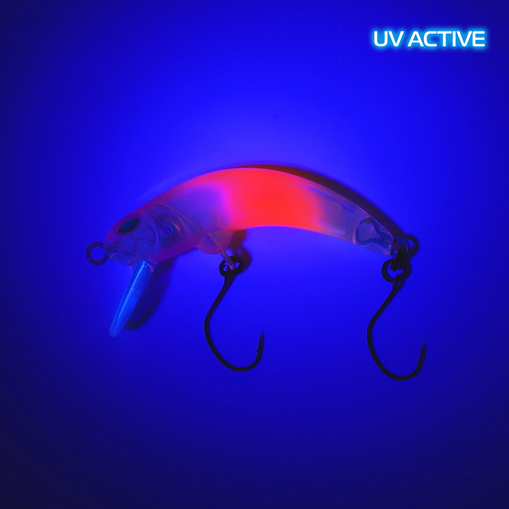 Fangenswert FAGO 40S EA02 UV Aktiv Wobbler Forellenköder