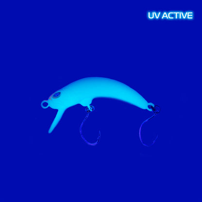 Fangenswert FAGO 40S EA04 UV Aktiv Wobbler Forellenköder