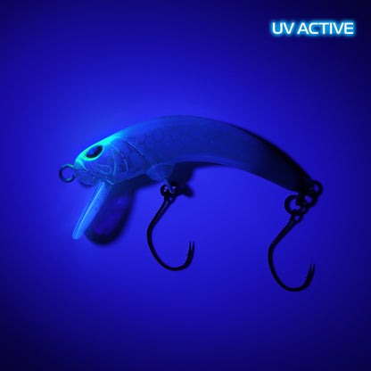 Fangenswert FAGO 40S EA08 UV Aktiv Wobbler Forellenköder