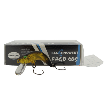 Fangenswert FAGO 40S EA10 Wobbler Forellenköder