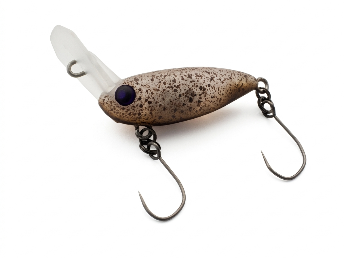 Rodio Craft USSA XS #22 Wobbler, detailreiche Angelköder in leuchtender Farbgestaltung, für Forellen und Raubfische