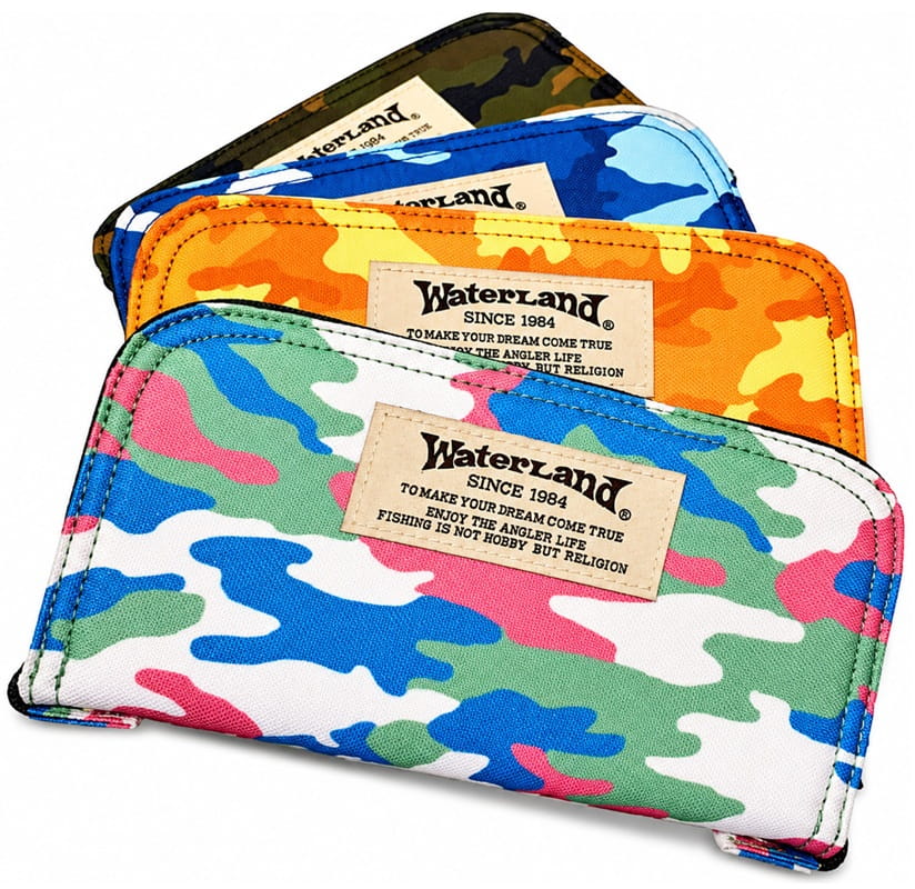 Waterland Spoon Wallet Tasche aus Leder mit Reißverschluss, stilvolle Geldbörse für Damen, braun, elegante Alltagsbegleiter
