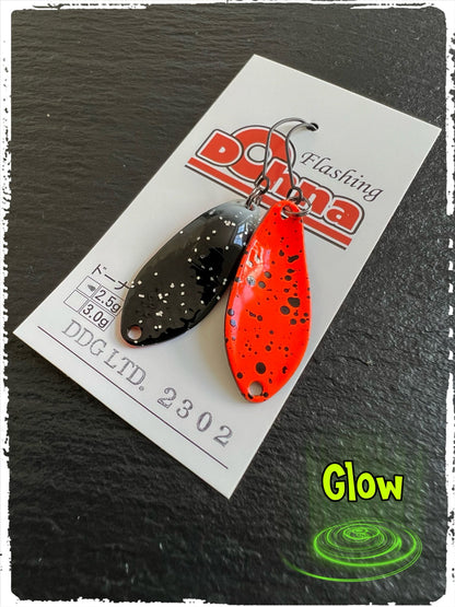 Angler´z System Antem Dohna DDG 2023-02 Angelblei, flacher Spoon für Angeln, auf Bild sichtbar.