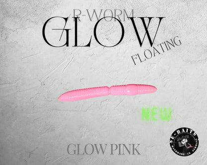 SE-BAITS R-WORM GLOW EXTREME FLOATING