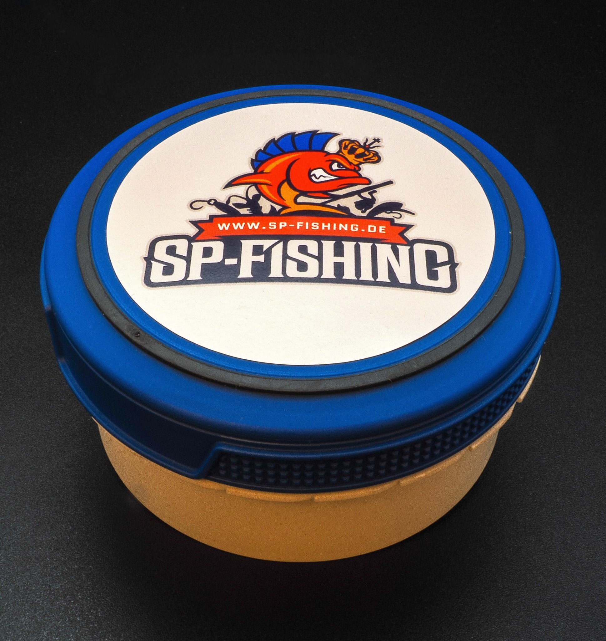zum aufbewahren LIBRA LURES LIQUID BOX DOSE zum Aufbewahren von Forellenköder Softbaits mit Aroma Blau Gelb Grau Rot – SP-Fishing
