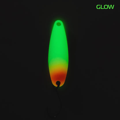 Fangenswert RAFFT EA04 glow spoon in vibrant colors with a sleek design, showcasing its unique shape and reflective surface.