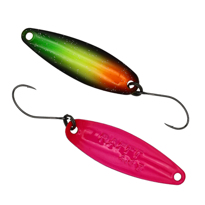 Fangenswert RAFFT spoon in EA06 color, showcasing its sleek design and detailed finish for effective fishing.
