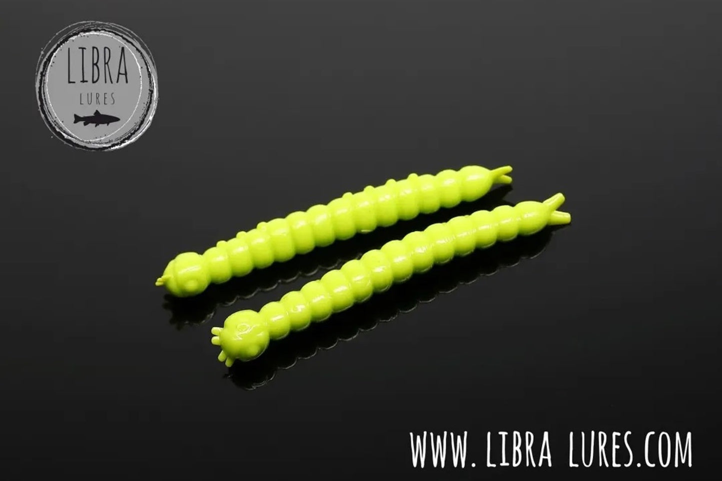 LIBRA LURES FATTY D'WORM TOURNAMENT 55mm Aroma Cheese