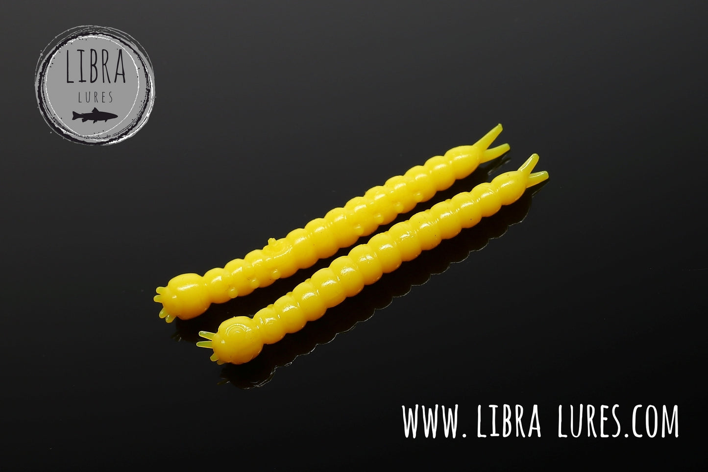 LIBRA LURES FATTY D'WORM TOURNAMENT 55mm Aroma Cheese