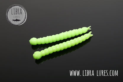LIBRA LURES SLIGHT WORM Forellen Gummiköder Auftreibend mit Aroma