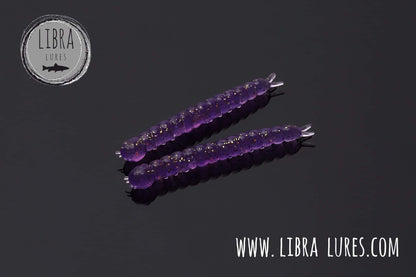 LIBRA LURES SLIGHT WORM Forellen Gummiköder Auftreibend mit Aroma