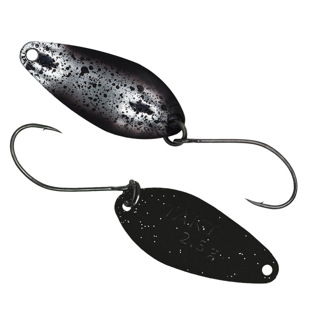 Fangenswert TAKT 2,5 g Löffel, Angelblei für Angeln, zeigt den silbernen Spoon mit Gewichtsangabe auf weißem Hintergrund.