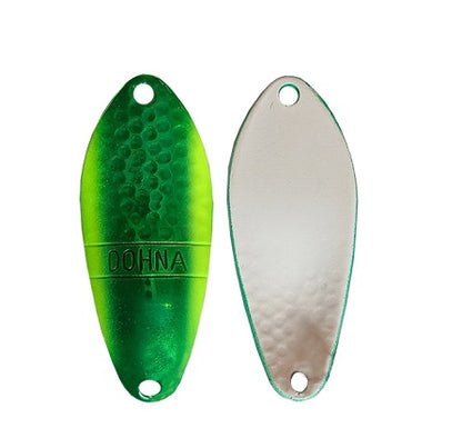 Silberner Angelblei Spoon von Angler´z System Antem Dohna, perfekt für Angeln im Jahr 2023, auf weißem Hintergrund.
