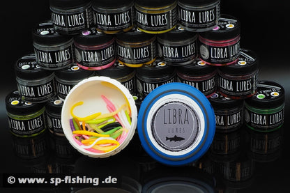 LIBRA LURES DYING WORM 70mm Aroma Käse - SP-Fishing