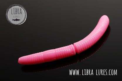 LIBRA LURES FATTY D´WORM 65mm Aroma Käse / Knoblauch / Krill - SP-Fishing