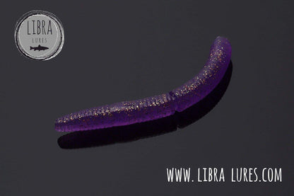 LIBRA LURES FATTY D´WORM 65mm Aroma Käse / Knoblauch / Krill - SP-Fishing