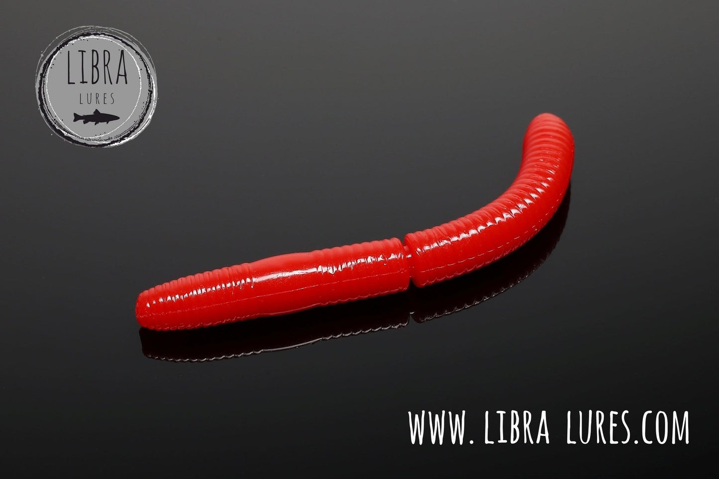 LIBRA LURES FATTY D´WORM 65mm Aroma Käse / Knoblauch / Krill - SP-Fishing